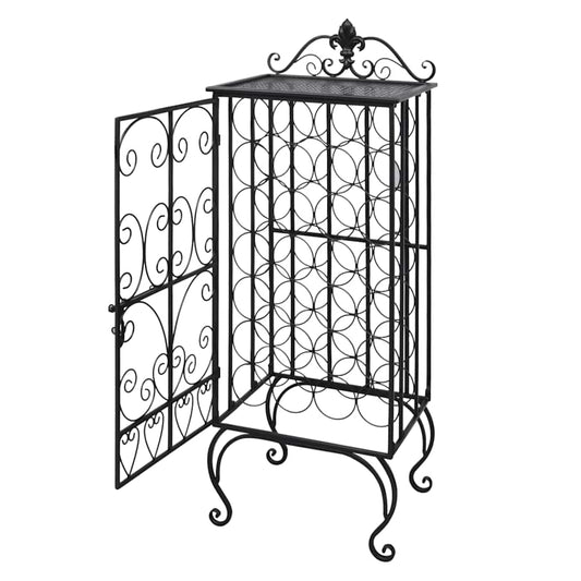 Wine Rack for 28 Bottles Metal