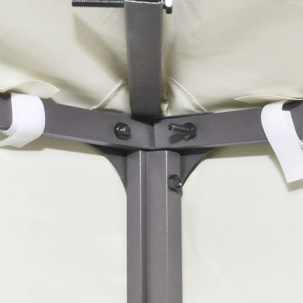 Gazebo Canopy | Cream White | Polyester, PVC coated | 3x3 metres