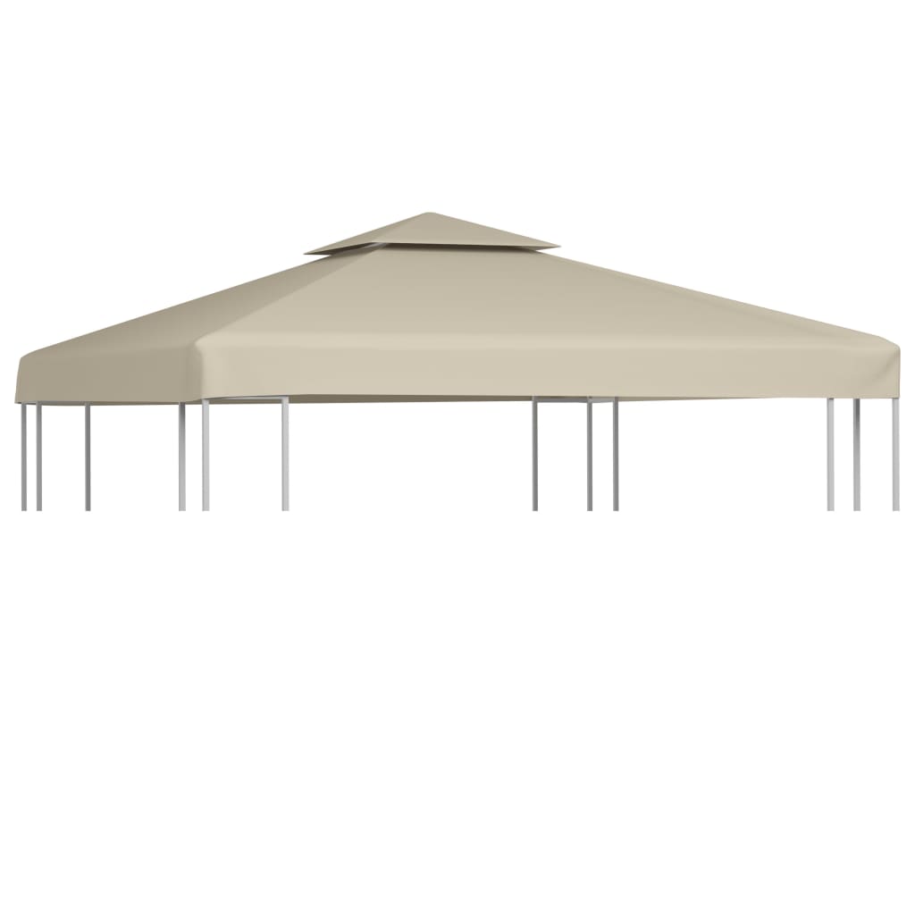 Cover For Pavilion | Beige | Polyester with PVC coating | 3x3 metres