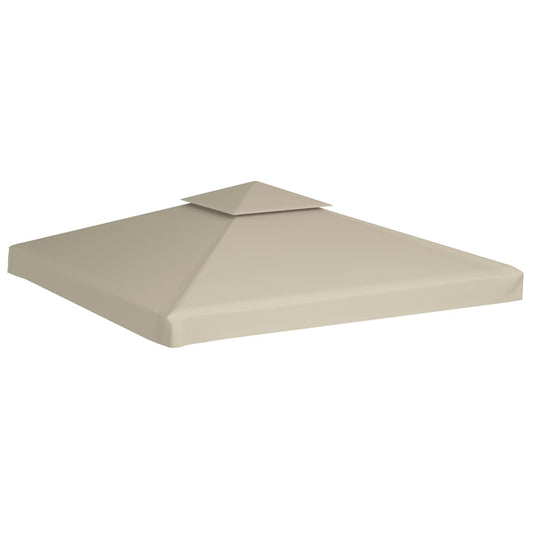 Gazebo Cover Canopy Replacement 310 g / m² Beige 3 x 3 m