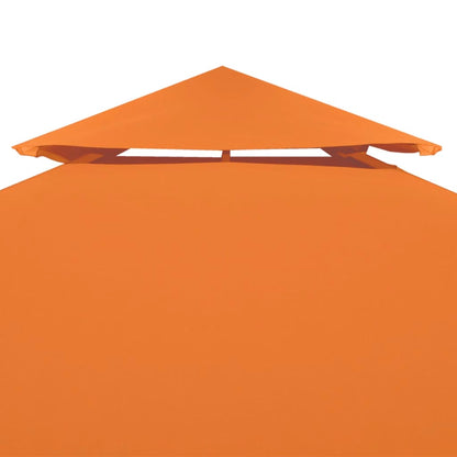 Gazebo Canopy | Orange | Polyester with PVC Coating | 3m x 3m
