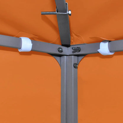 Gazebo Canopy | Orange | Polyester with PVC Coating | 3m x 3m