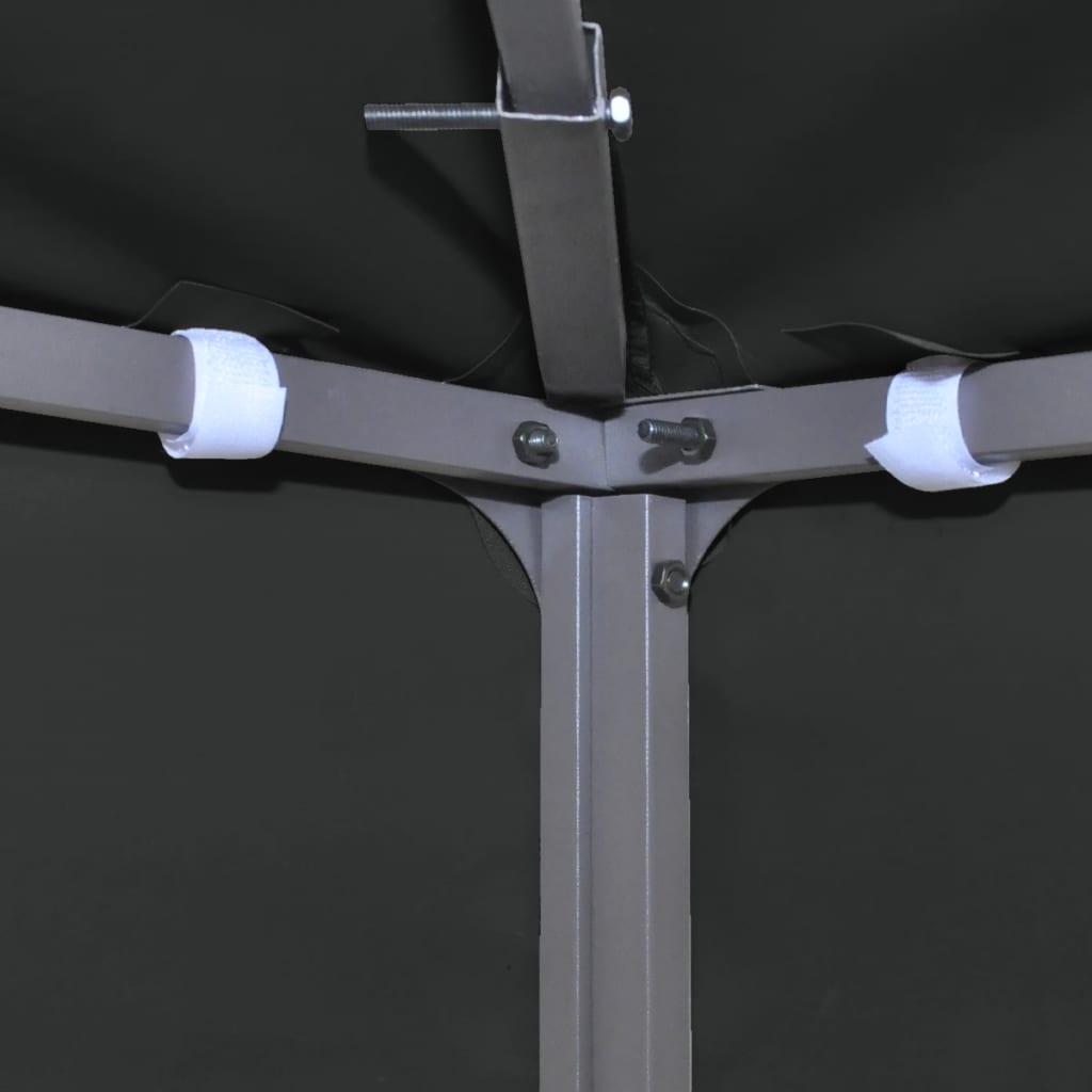 Gazebo Canopy | Dark Grey | Polyester with PVC coating | 3x3m