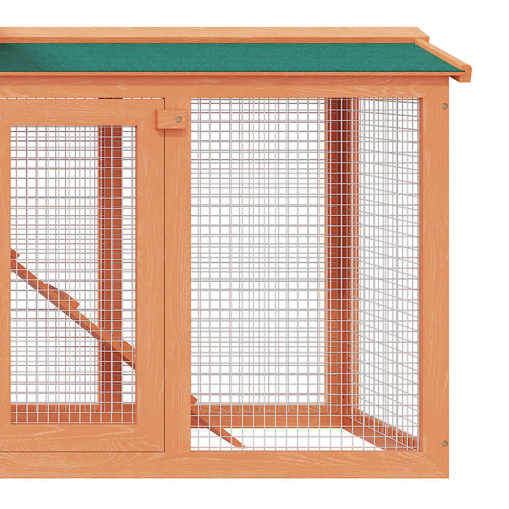 Outdoor Large Rabbit Hutch Small Animal House Pet Cage Wood