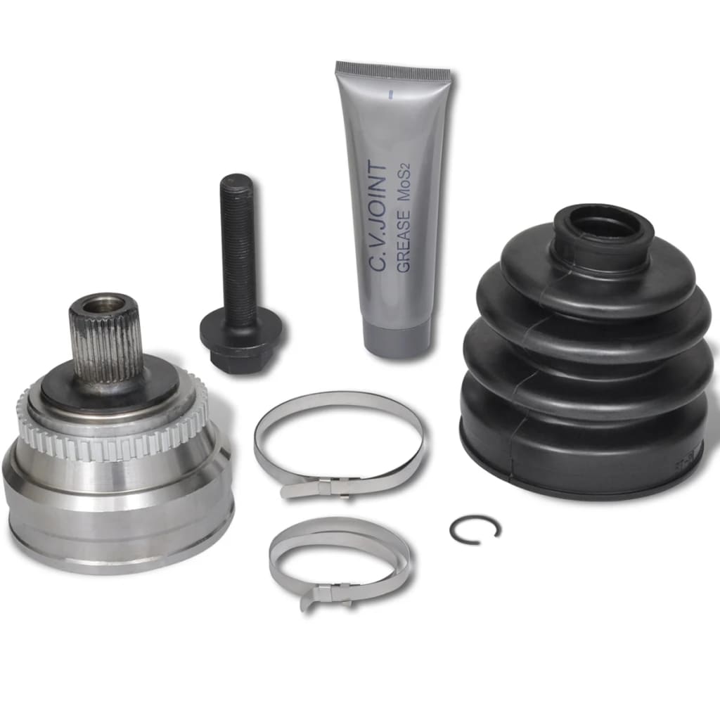 Drive Shaft Joint Set 7 pcs Wheel Side for Audi