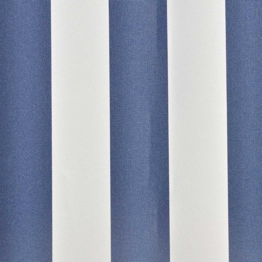 Awning Replacement Fabric Blue and White 600x300 cm Polyester