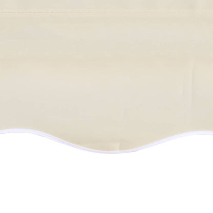 Awning Top Sunshade Canvas Cream 4 x 3 m