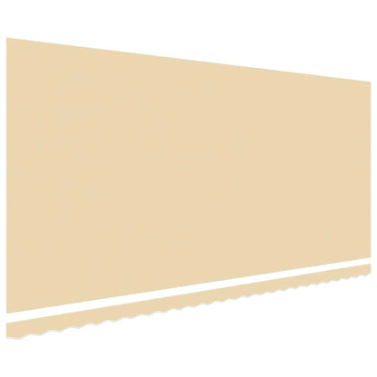 Awning Replacement Fabric Cream 600x300 cm Polyester