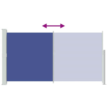 Side Awning | Blue (screen), Green grey (stand)