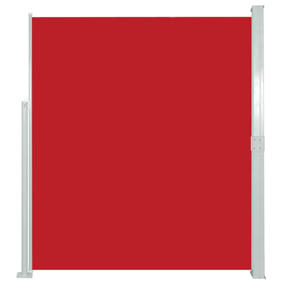 Patio Terrace Side Awning 160 x 300 cm Red