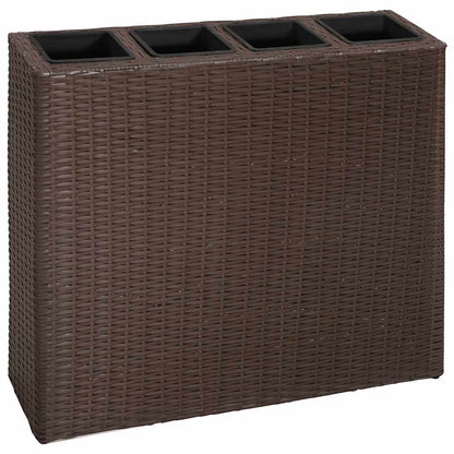 Raised Bed | Brown | Poly rattan, plastic | Medium | Raised Bed
