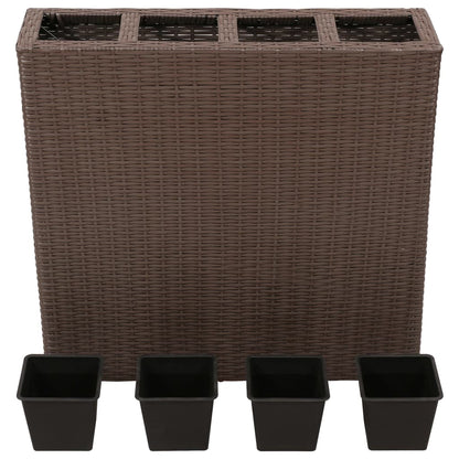 Raised Bed | Brown | Poly rattan, plastic | Medium | Raised Bed