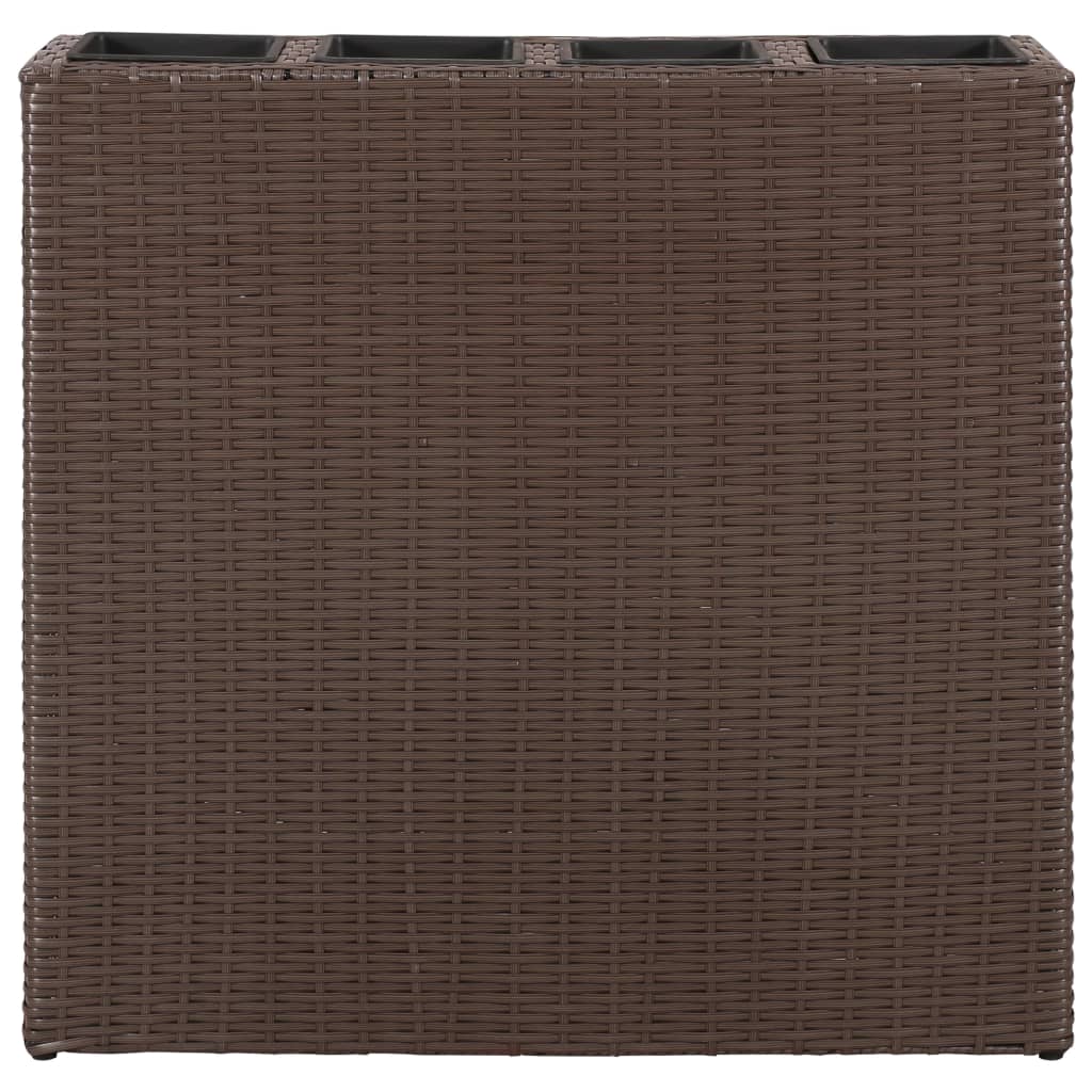 Raised Bed | Brown | Poly rattan, plastic | Medium | Raised Bed