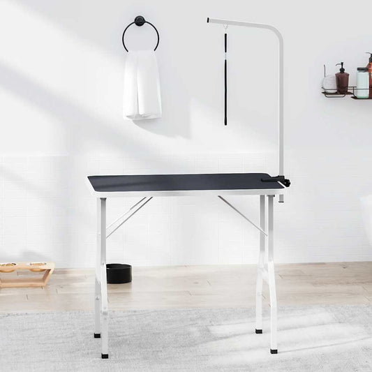 Grooming Table | Black | MDF with rubber surface | Large