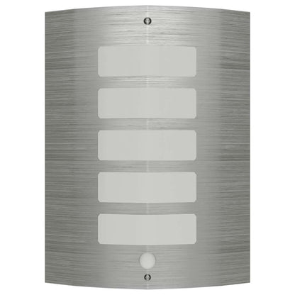 Wall Lamp Stainless Steel with Motion Sensor