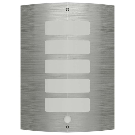 Wall Lamp Stainless Steel with Motion Sensor