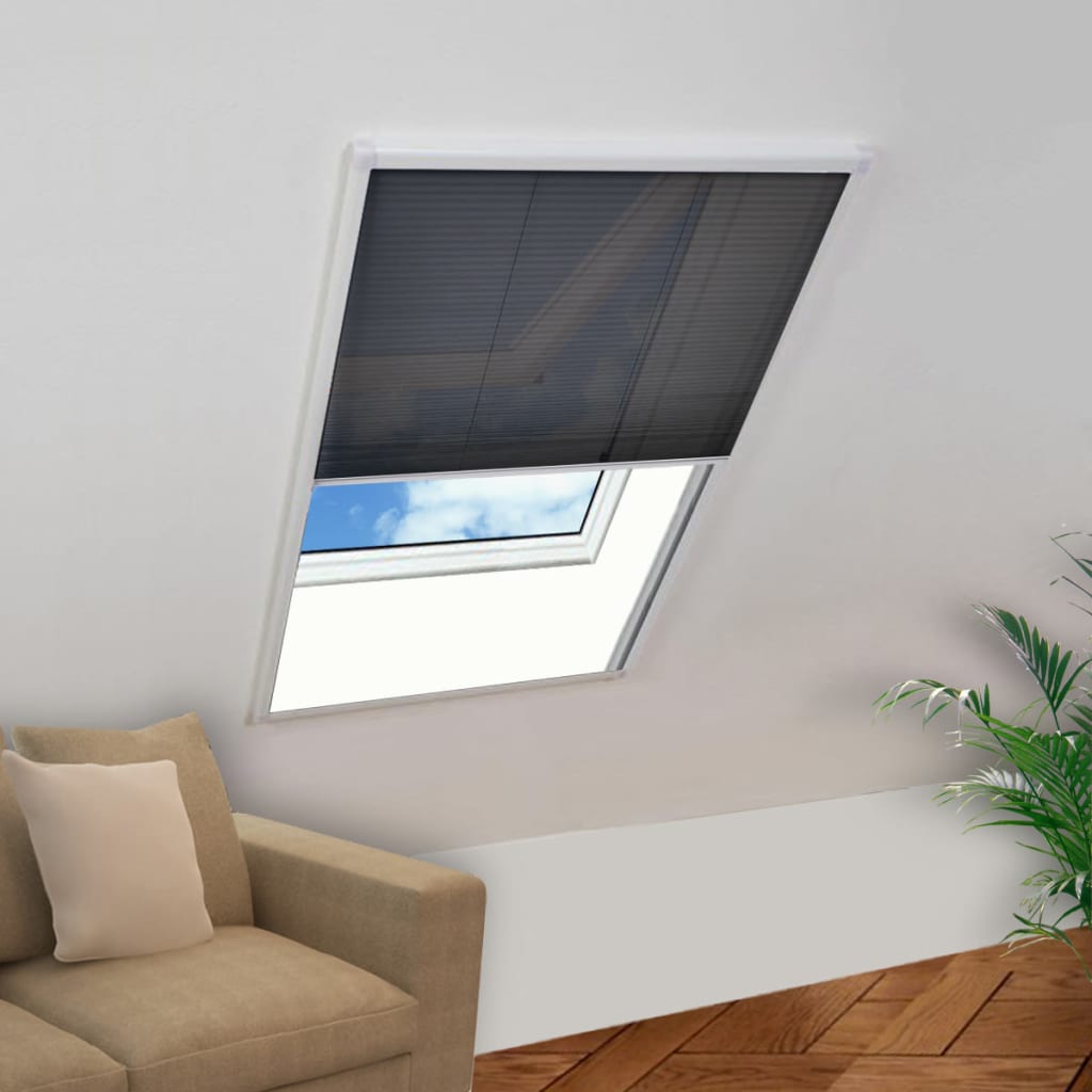 Plisse Insect Screen Window 80 x 160 cm
