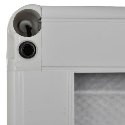 Insect Plisse Screen Window Aluminium 160 x 80 cm with Shade
