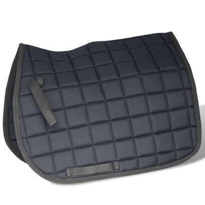Horse Riding Saddle | Black | Leather | 17.5 inch | Durable