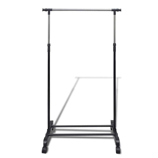 Adjustable Clothes Racks 2 pcs 1 Hanging Rail