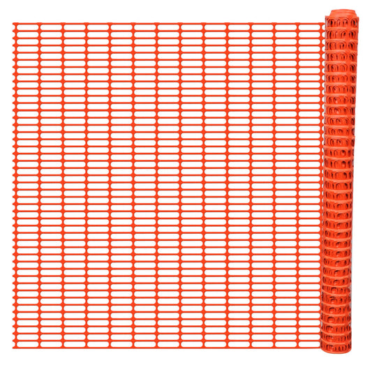 141176 vidaXL Garden Fence 50 m Orange