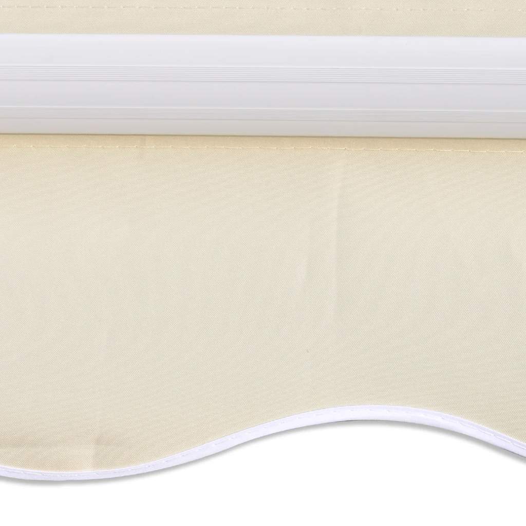 Manual Awning 3 x 2.5 m Cream 100% Polyester