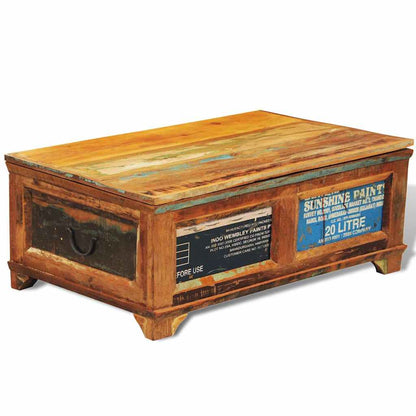 Coffee Table | Multicolour | Reclaimed wood | Medium | Rectangular