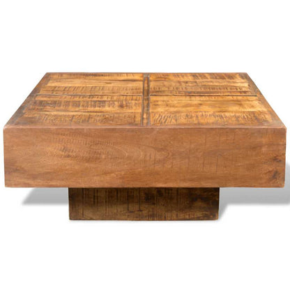Coffee Table | Brown | Solid mango wood | Small |  Durable