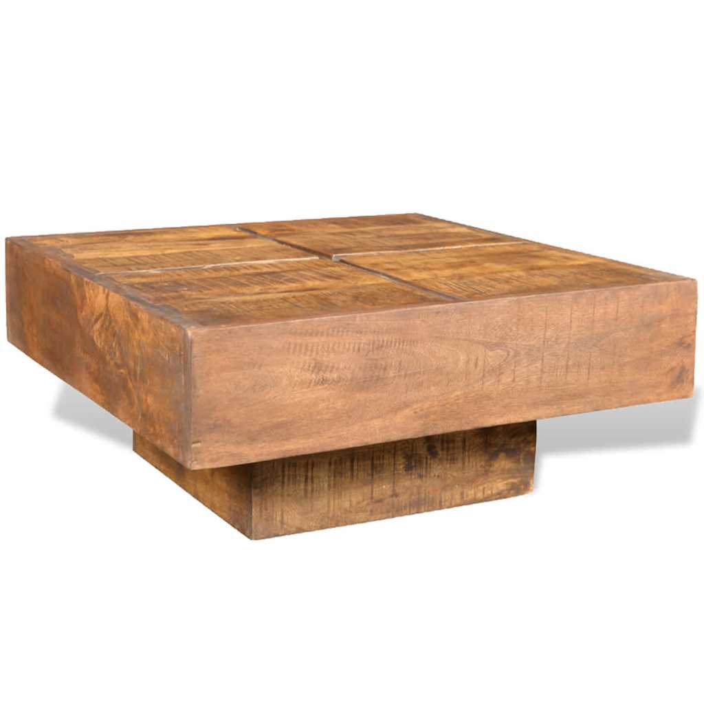 Coffee Table | Brown | Solid mango wood | Small |  Durable