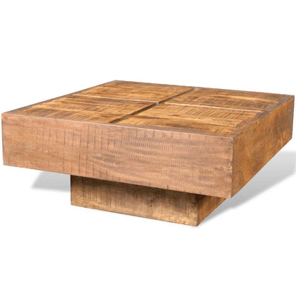 Coffee Table | Brown | Solid mango wood | Small |  Durable