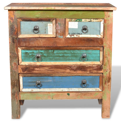Vintage Cabinet | Multicolour | Reclaimed solid wood | Medium | Storage