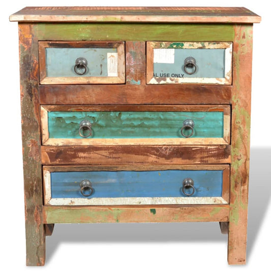 Vintage Cabinet | Multicolour | Reclaimed solid wood | Medium | Storage