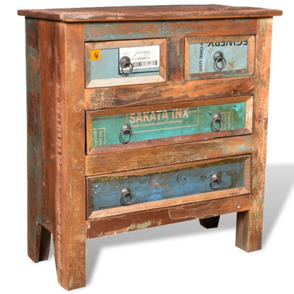Vintage Cabinet | Multicolour | Reclaimed solid wood | Medium | Storage