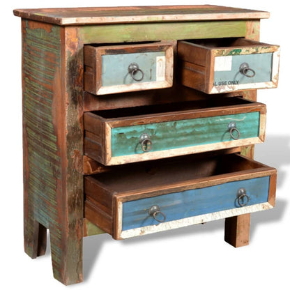 Vintage Cabinet | Multicolour | Reclaimed solid wood | Medium | Storage