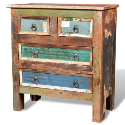 Vintage Cabinet | Multicolour | Reclaimed solid wood | Medium | Storage