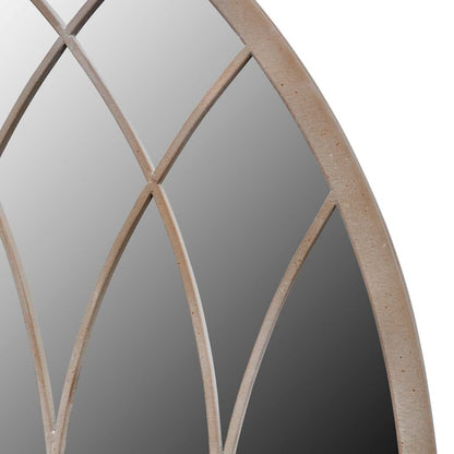 Gothic Arch Garden Mirror 50x115 cm for Indoor and Outdoor Use