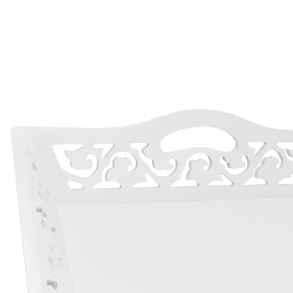 Side Table with Tray White