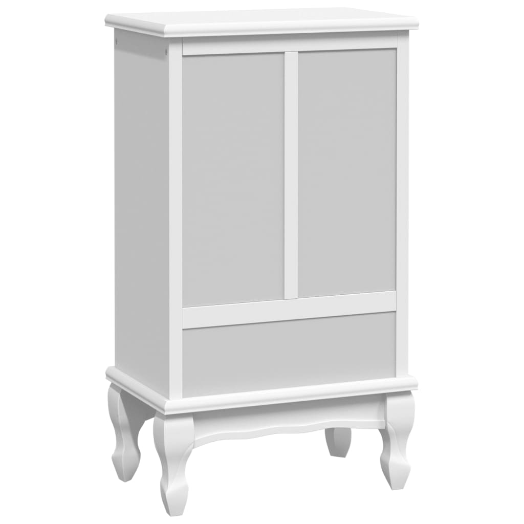 Cabinet | White | MDF and Pinewood | Medium | Storage Cabinet