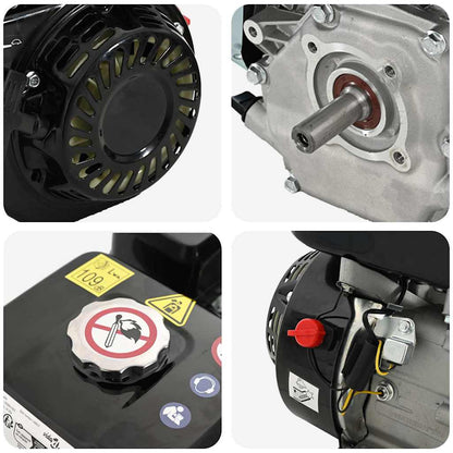 6.5HP 4.8kW Black Petrol Engine