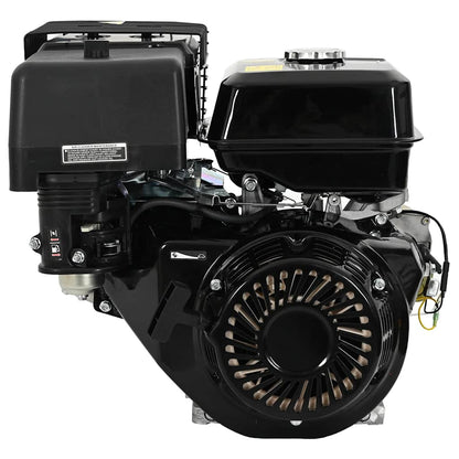 Petrol Engine 15 HP 11 kW Black