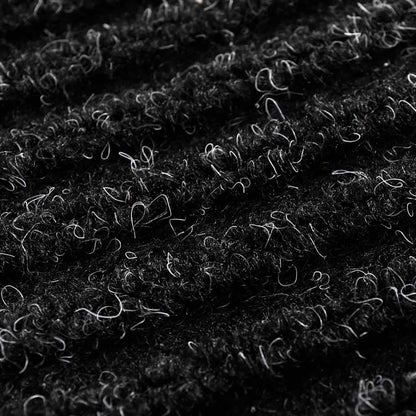 Door Mat Black 90 x 60 cm PVC