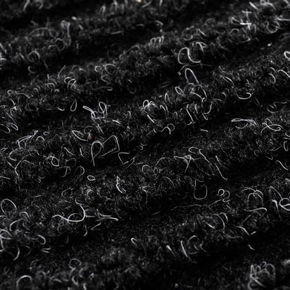 Door Mat Black 90 x 60 cm PVC