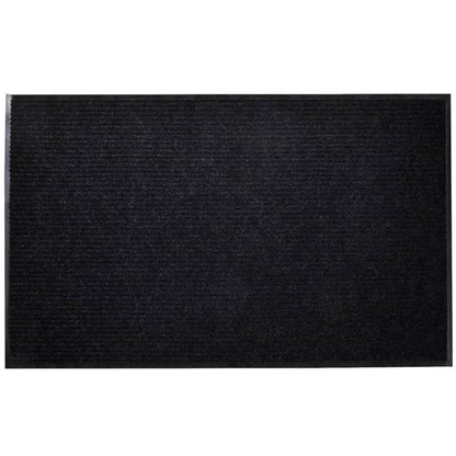 Doormat | Black | Polyester | 120 x 180 cm | Doormat | Rectangular