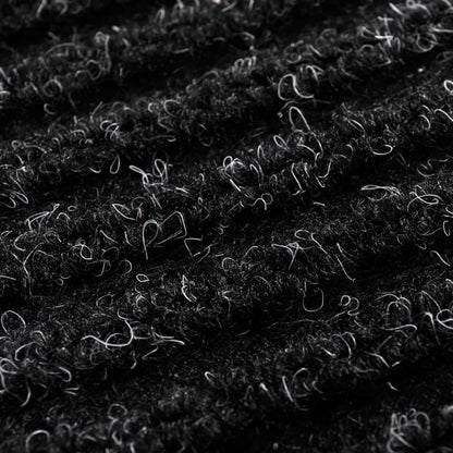 Doormat | Black | Polyester | 120 x 180 cm | Doormat | Rectangular