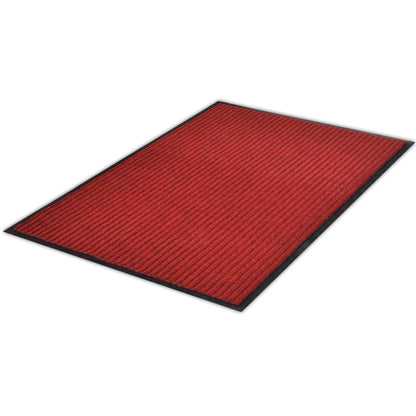 Door Mat Red 90 x 120 cm PVC