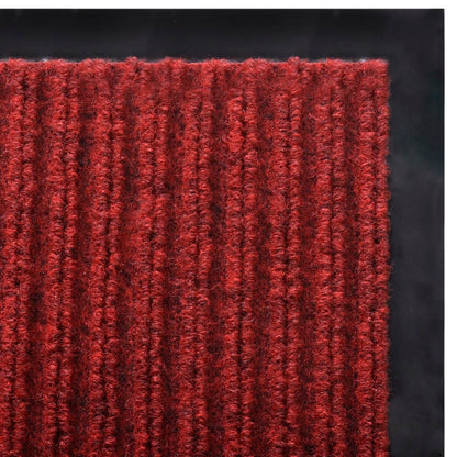 Door Mat Red 90 x 120 cm PVC