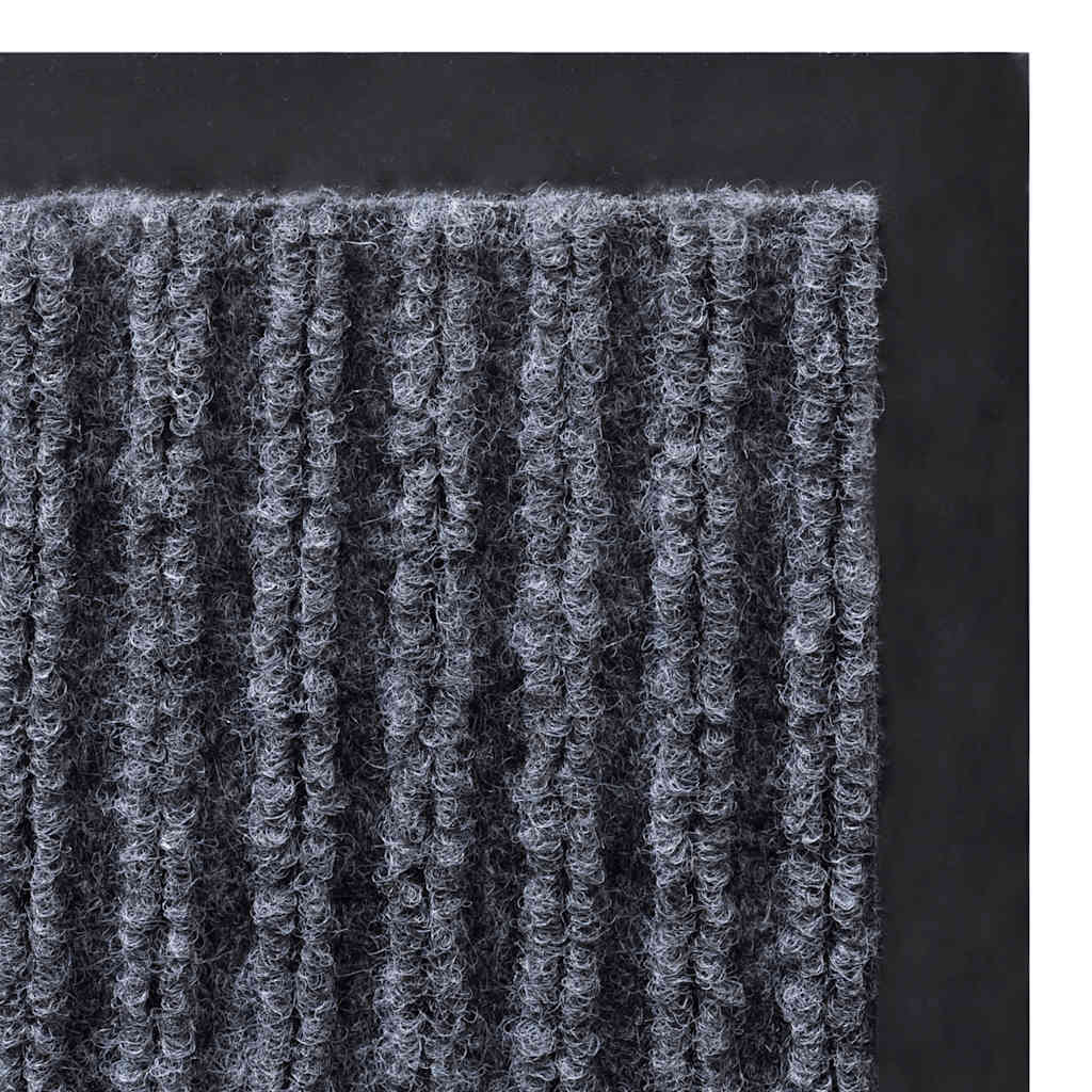 Door Mat Grey 90 x 60 cm PVC