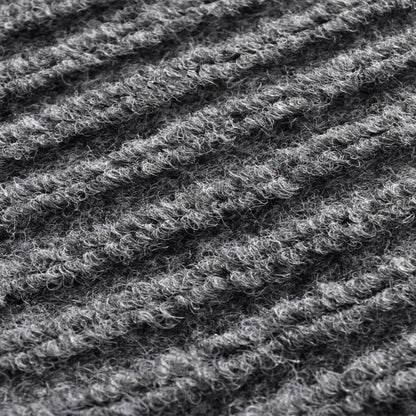 Door Mat Grey 90 x 120 cm PVC