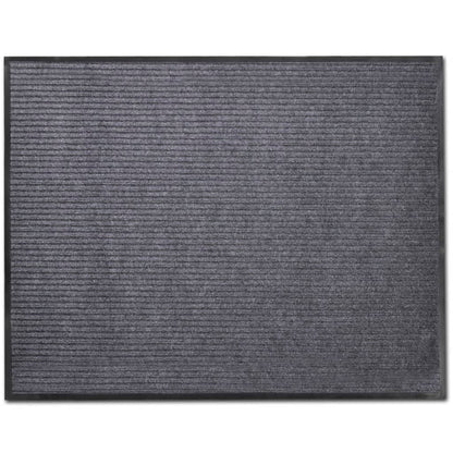 Door Mat Grey 90 x 150 cm PVC