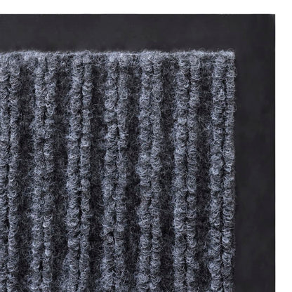 Door Mat Grey 90 x 150 cm PVC